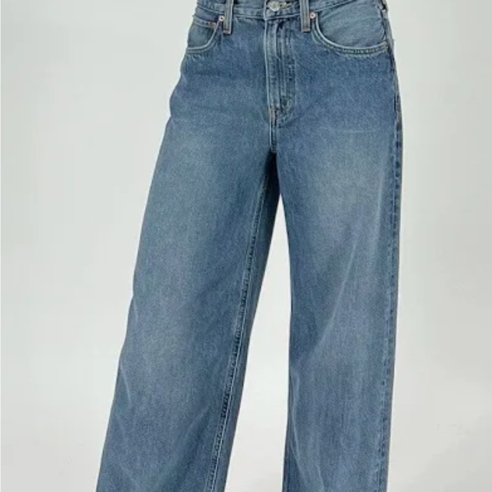 Etica Light Blue Denim Jeans 26 new see pics Erica Devon wide leg